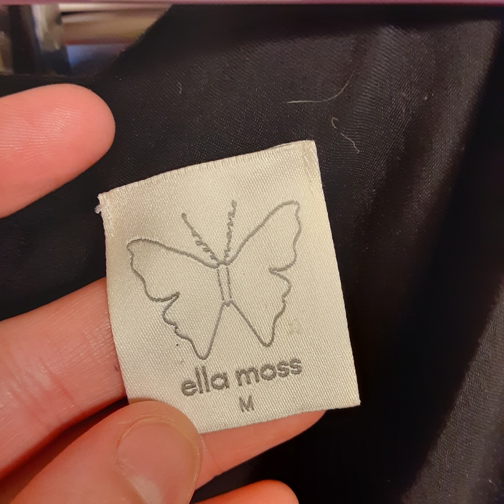 Ella Moss black cold shoulder romper medium - Picture 6 of 9